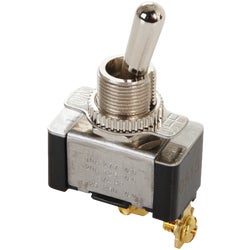 Item 522045, Heavy-duty toggle switch ideal for household appliances and power tools.