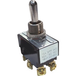 Item 522107, Heavy-duty, double pole, double throw, smooth action toggle switch.