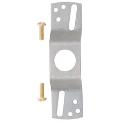 Item 522848, 4-inch offset ceiling cross bar with 2-1/2-inch mounting screws spaced 2-3/