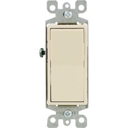 Item 523945, Single pole Decora switch ideal for controlling one fixture from a single 