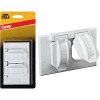 5180-6 Bell Aluminum Weatherproof Outdoor Outlet Cover