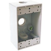 5320-6 Bell Single-Gang Weatherproof Outdoor Outlet Box