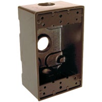 5320-7 Bell Single-Gang Weatherproof Outdoor Outlet Box