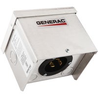 6343 Generac 30A Outdoor Generator Power Inlet Box