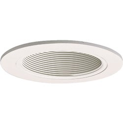 Item 525243, 4 inch baffle and trim for use with recessed fixtures.