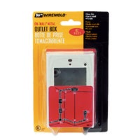 B2 Wiremold Shallow Outlet Box