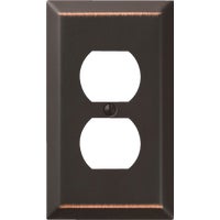 163DDB Amerelle Stamped Steel Outlet Wall Plate