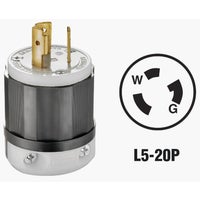 121-02311-0PB Leviton Industrial Grade Locking Cord Plug