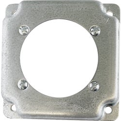 Item 527297, Square industrial surface cover used to close a 4 In.
