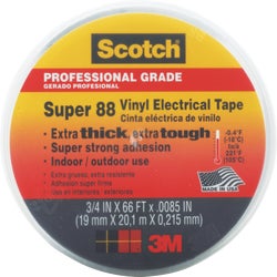 Item 528285, Super 88 premium quality vinyl plastic electrical tape.
