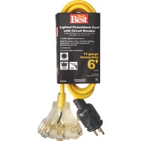 553306 Do it Best 14/3 Circuit Breaker Protected Extension Cord