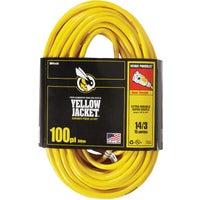 2888AC Yellow Jacket 14/3 Extension Cord With PowerLite Plug