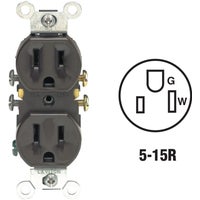 302-05320-0CP Leviton Shallow Grounded Duplex Outlet