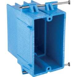 Item 531979, SuperBlue electrical box. Resists flexing and maintains rigid shape.