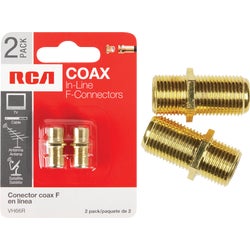 Item 532490, In-line feed-through coax connector.