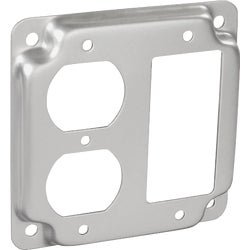 Item 533068, Square industrial surface cover is used to close a 4 In.