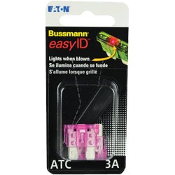 Item 535245, easyID blade fuses use Light Emitting Diode (LED) technology to show that a