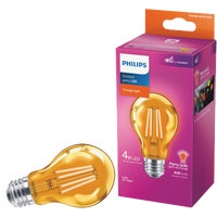 568840 Philips A19 Medium Indoor/Outdoor LED Decorative Party Light Bulb