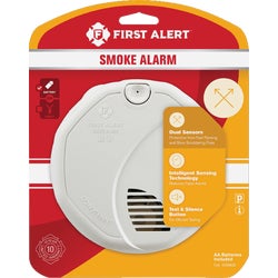 Item 537888, Smoke alarm with dual sensing technology and nuisance resistance utilizes 