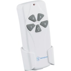 Item 538345, Hand-held remote control provides 3-speed fan control and variable light 