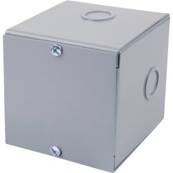 Item 538558, Indoor Wiegmann NEMA 1 screw cover pull box, ideal for surface mounting.