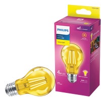568857 Philips A19 Medium Indoor/Outdoor LED Decorative Party Light Bulb
