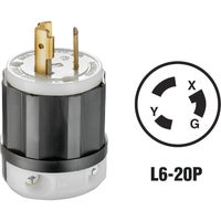 121-02321-0PB Leviton Industrial Grade Locking Cord Plug