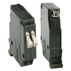 Item 539996, Twin circuit breaker for use in CH type main lug only panels.