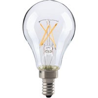 S21710 Satco A15 Candelabra Dimmable Traditional LED Light Bulb a-line bulb led light