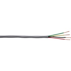 Item 548928, Gray thermoplastic insulated, general-purpose communication wire for single