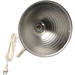 Item 549592, Durable clamp light with 10-inch reflector.