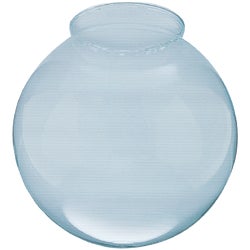 Item 550078, Classic glass replacement globe shade for a variety of ceiling light 