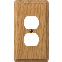 901DL Amerelle Wood Outlet Wall Plate
