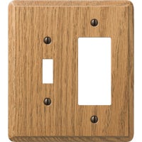 901TRL Amerelle Wood Combination Wall Plate