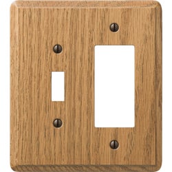 Item 551341, Solid wood combination wall plate.