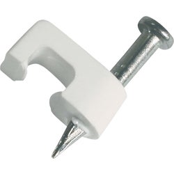 Item 553794, Use low-volt staple for telephone, speaker, and low-volt wires.