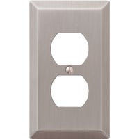 163DBN Amerelle Stamped Steel Outlet Wall Plate