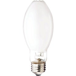 Item 557250, ED17 medium base metal halide HID (high-intensity discharge) light bulb.