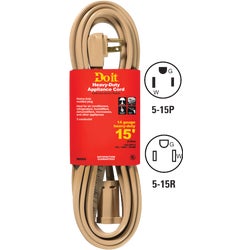 Item 560952, Beige 14/3 replacement cord for air conditioners and other major appliances