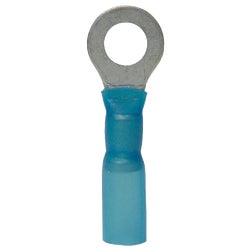 Item 562912, Ring terminal featuring an adhesive lining to waterproof and 