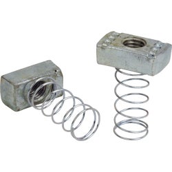 Item 563749, Self-aligning spring nuts provide easy fastening for all A-Series struts 