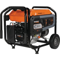 Item 566715, GP6500 portable generator offers PowerRush Advanced Technology, which 