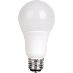 Item 567770, Solid state, A19 3-way LED (light emitting diode) light bulb with medium 