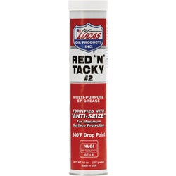 Item 570044, Red 'N' Tacky Grease is a smooth, tacky, red lithium complex multi-purpose 