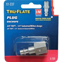 12-237 Tru-Flate 1/4 In. Body Series I/M-Industrial Plug