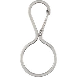 Item 570127, Unique, high quality key ring that allows easy access and removal of keys.