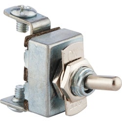 Item 570257, Lever operator 2-position on/off toggle switch. Terminals measure 0.