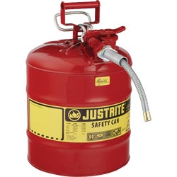 Item 570375, Type II safety gas can with hose.