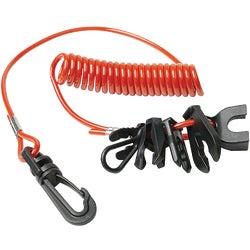 Item 570390, Coil lanyard with 7 keys.