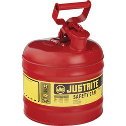 Item 570417, Type I safety can. Single spout design for filling and pouring.